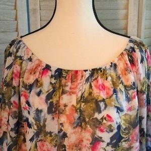 ⚜️ Adrienne Floral Blouse